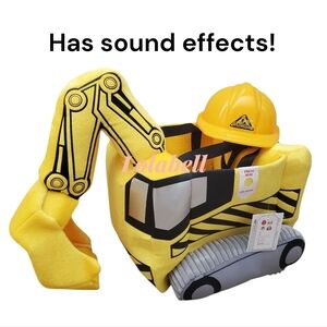 Excavator Digger Costume w/ sound effects, Construction Worker, LAST ONE!